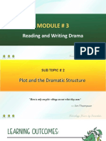 (M3S2-POWERPOINT) Elements of Drama - Plot and Dramatic Structure-1