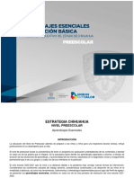 Estrateguias Chihuahua 2021 Lineamiento Cuadernillo Preescolar