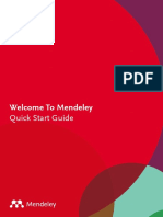 Mendeley Quick Start