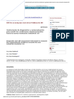 Instrumento de Diagnóstico y Autoevaluación Para Medir Las Condiciones Organizacionales Hacia La Nueva Revolución Industrial 4.0