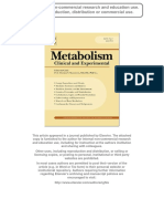 Meta-Analysis On MD and Diabetes