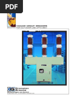 Vacuum Circuit Breakers: For Out-Door Use Upto 36Kv