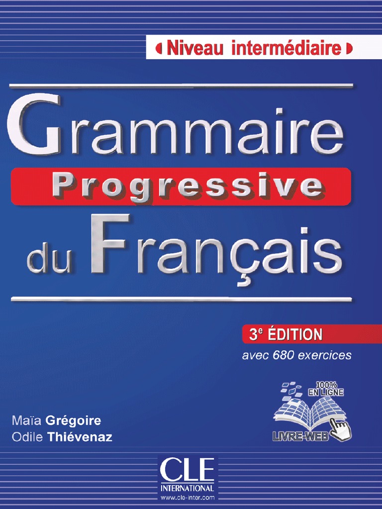 CLE conjugaiprogressive français解答付 Coll. - Grammaire Progressive Du Français - Niveau Intermédiaire