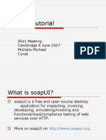 Soapui Tutorial: Jra1 Meeting Cambridge 8 June 2007 Michalis Michael Cynet