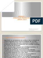 Module Strategie Marketing Edition 2012
