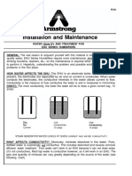 Installation and Maintenance of Water Quality and Treatment for EHU Series Humidifiers