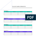 Plantilla Cuadro Comparativo Word