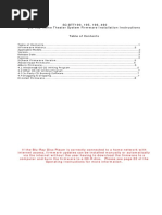 SC-BTT190, 195, 196, 490 Blu-Ray Home Theater System Firmware Installation Instructions