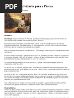 Sugestões de atividades para a Páscoa