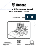 Operation & Maintenance Manual Operation & Maintenance Manual S510 Skid-Steer Loader S510 Skid-Steer Loader