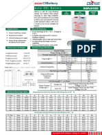 CSBattery 5OPzV350 Tubular Gel Battery