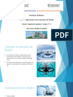 Mecánica de fluidos: conceptos, clasificación y aplicaciones