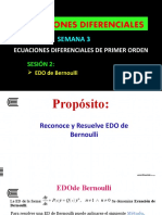 Semana 03 - S2 EDO DE BERNOULLI