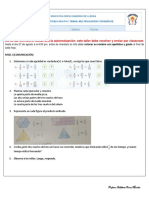 Taller Evaluativo de Matemáticas #05 Ii P-4° 2021