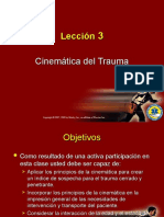 Lección 3 Cinemática Del Trauma