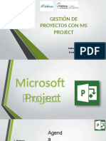 Gestión de Proyectos Con MS Project