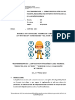 Lineamientos para El Plan de Seguridad y Salud en El Trabajo