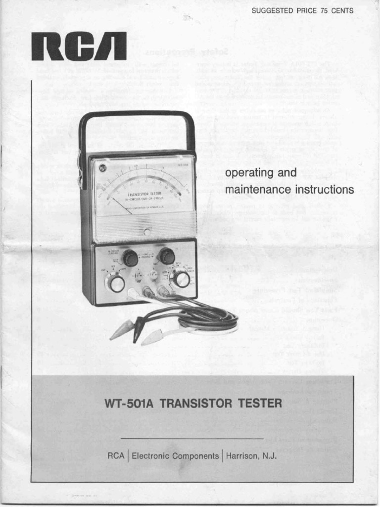 WT 501 A | PDF