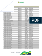 Lista de Beneficiarios Cartões A Serem Retirados Nas Agências Dos Correios