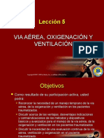 Lección 5 Vía Aérea, Oxigenación y Ventilación