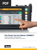 The Parker Service Master CONNECT: Intuitive Operation. Modular System. Customized Solutions. Optimal Connections