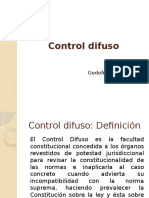 Control Difuso: Godofredo Medina C