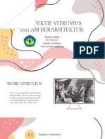 Perspektif Vitruvius Dalam Berarsitektur: Kurnia Alifah 1915012011 Teknik Arsitektur Universitas Lampung