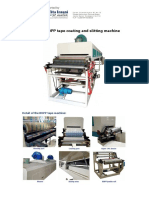 1000mm BOPP Tape Coating Machine Two Color Printing 40 Speed Tangerang