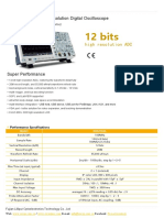 XDS2102A High Resolution Digital Oscilloscope