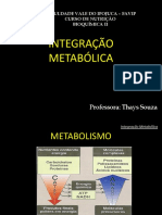 Aula 12 - INTEGRAÇÃO