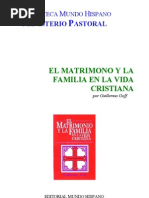 (2) EL MATRIMONO Y LA FAMILIA EN LA VIDA CRISTIANA
