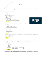 Taller Resuelto de Estadística Descriptiva y Distribución