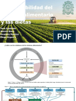 Insostenibilidad Del Sistema Alimentario y Las Dietas