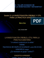 03 Sesión Investigación Útil y Creible