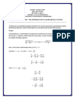 Assignment - 1 - Phy - 403: Introduction To Quantum Field Theory