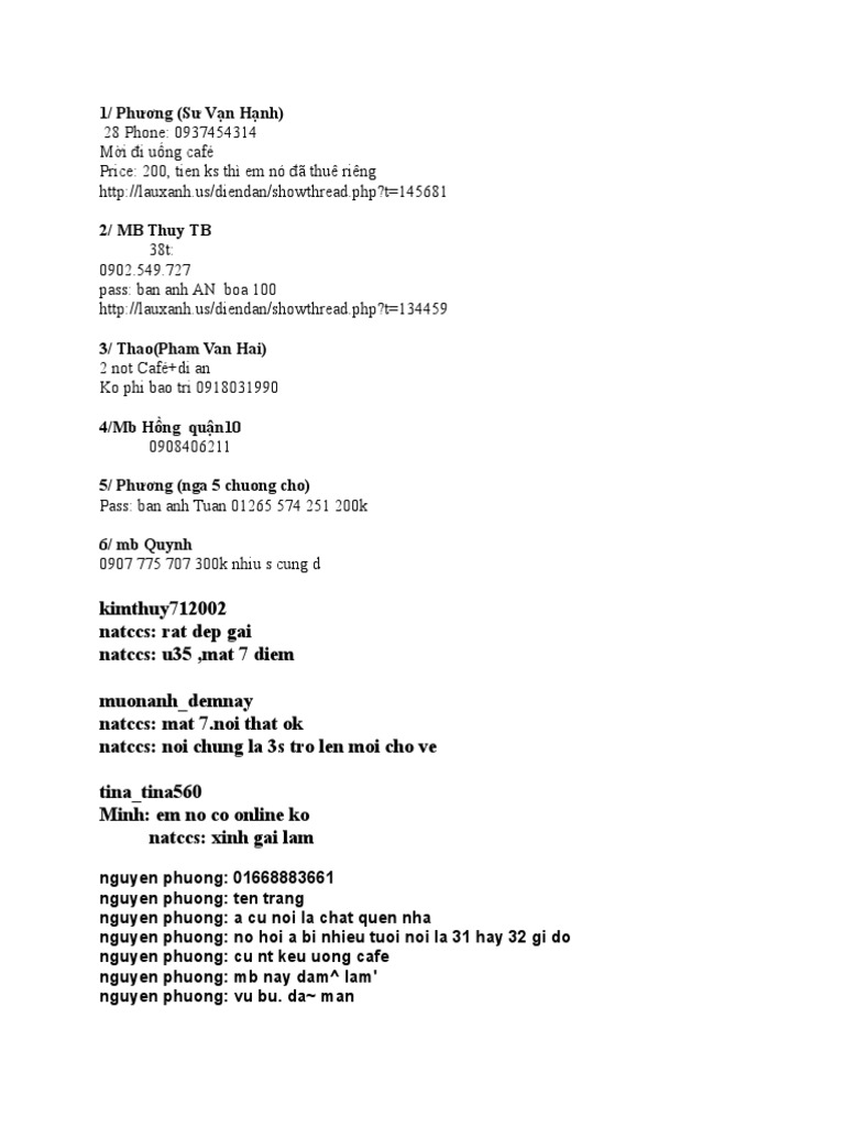 List MBBG Cua Weiyan | PDF