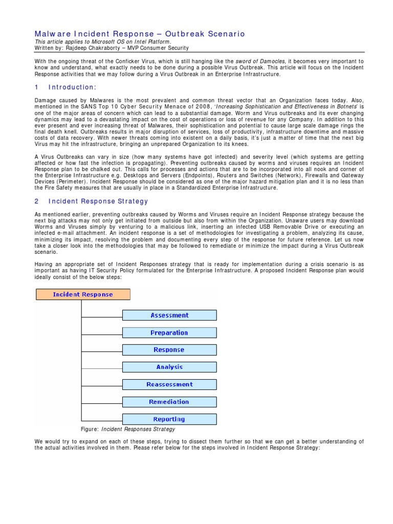 Malware Incident Response Strategies | PDF | Malware | Computer Virus