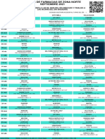 Farmacias Turno Septiembre 2021 Zona Norte CityBell, Gonnet, Villa Elisa, NexoNorte