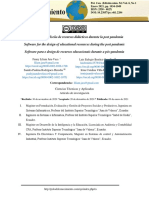 Software Para El Diseño de Recursos Didácticos Durante La Post Pandemia