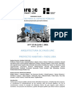 Seminario taller sobre tácticas para el espacio público en barrio Güemes