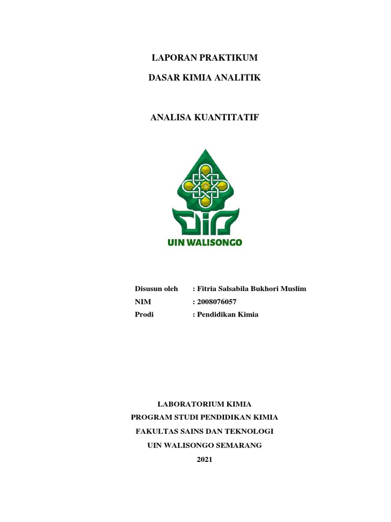 Laporan Praktikum Asidi-Alkalimetri | PDF