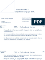 Aula 7 - Delete Cascade e Restrição de Relacionamento