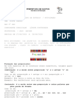 Lingua Portguesa - 8oano - Mc - 14082020