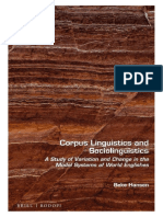 (Language and Computers_ Studies in Digital Linguistics 82) Beke Hansen - Corpus Linguistics and Sociolinguistics_ a Study of Variation and Change in the Modal Systems of World Englishes-Brill Rodopi
