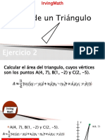 Área de Un Triángulo - Ejercicio 2