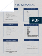 Dieta Semanal PDF