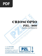 Crioscópio - Manual pzl900