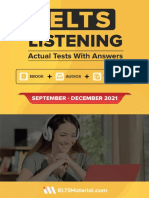 IELTS Listening Ebook September December 2021