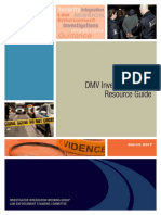 DMV Investigative Unit Resource Guide: Security