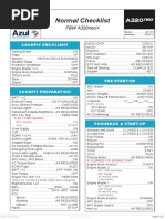Normal Checklist: FBW A320Neox